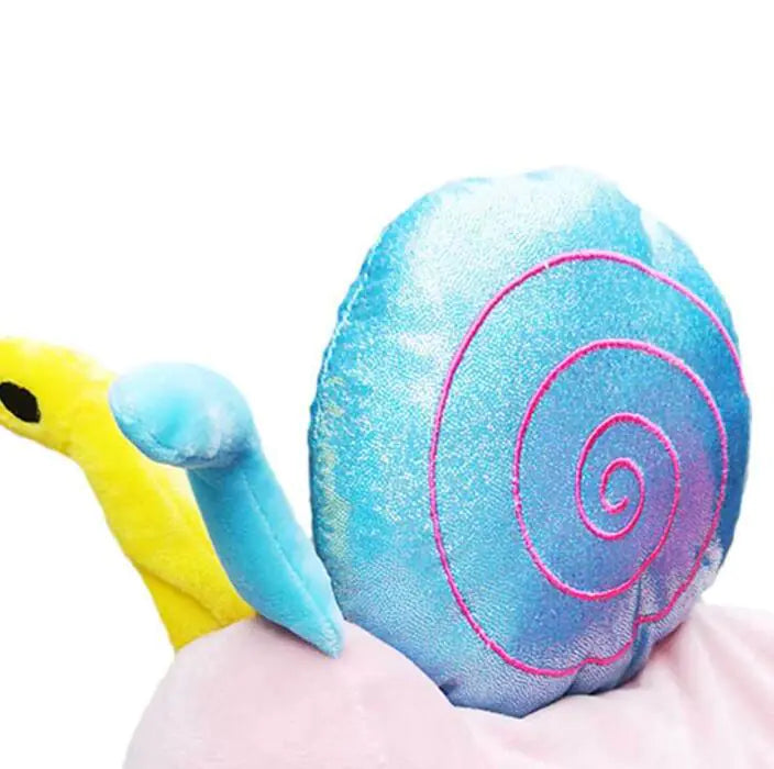 Hand Puppet Snail Plush Toy for Kids' Theater