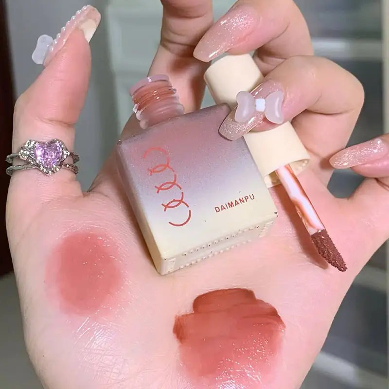 DAIMANPU Small Ice Cube Jelly Lip Lacquer Lip Gloss