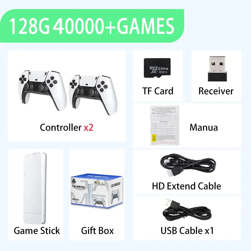 M15 Mini Wireless TV Game Stick Console