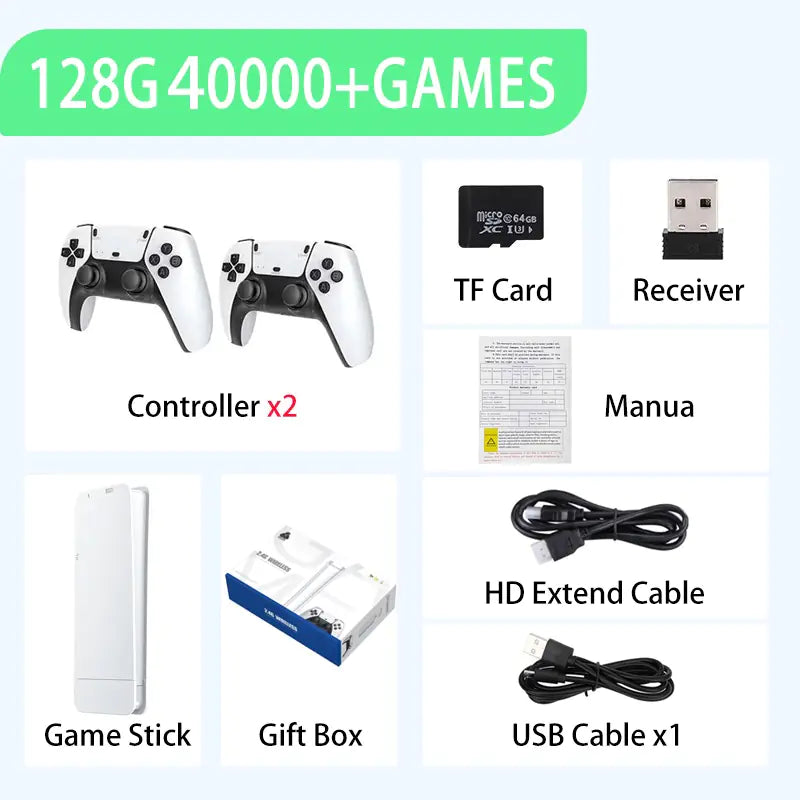 M15 Mini Wireless TV Game Stick Console