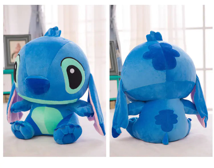 Large Stitch Plush Toy and Angel Pillow Gift
