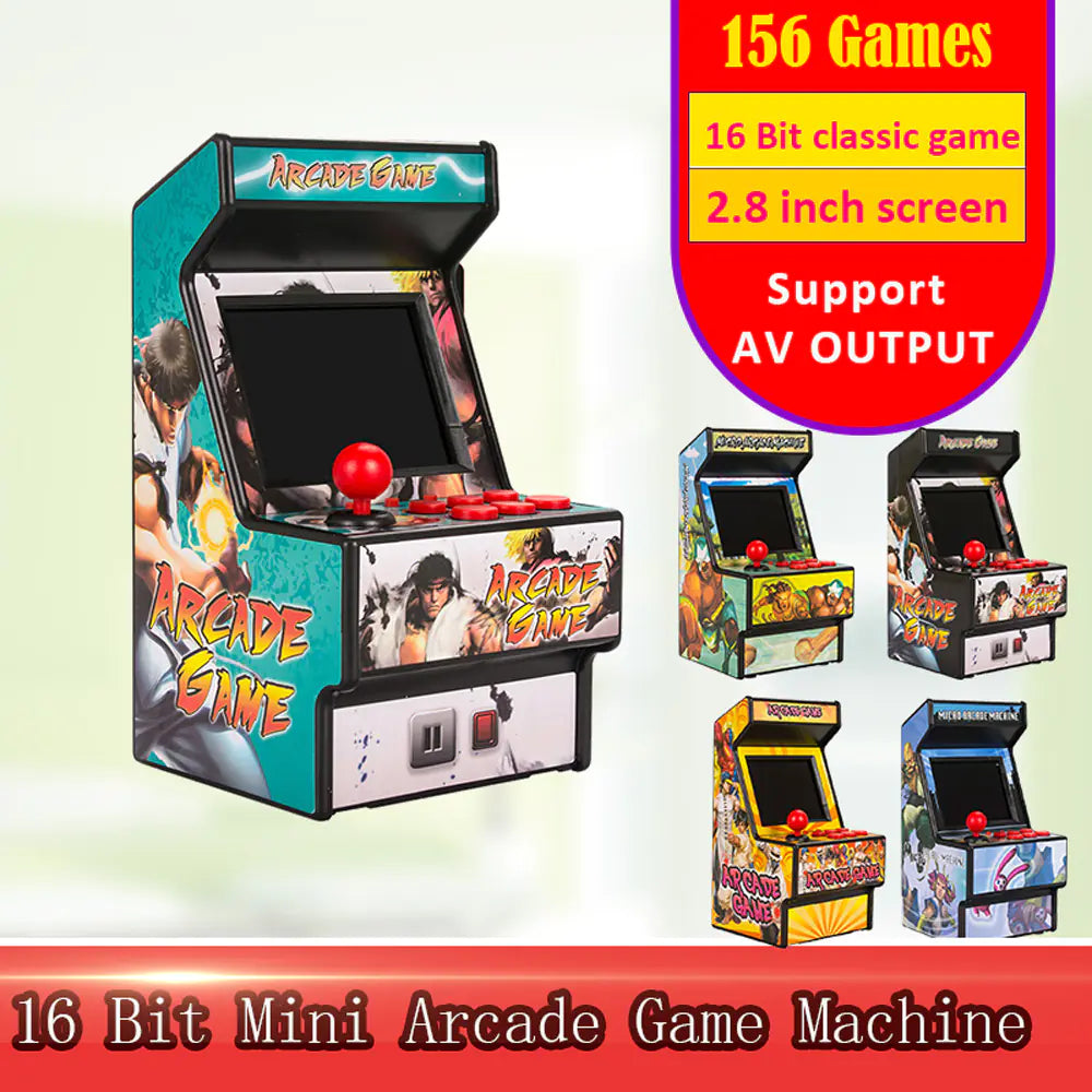 Mini Arcade Handheld Game Console with 156 Games